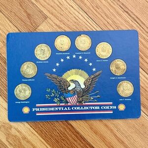 Custom Bronze Presidential Collector Coin set from Shell